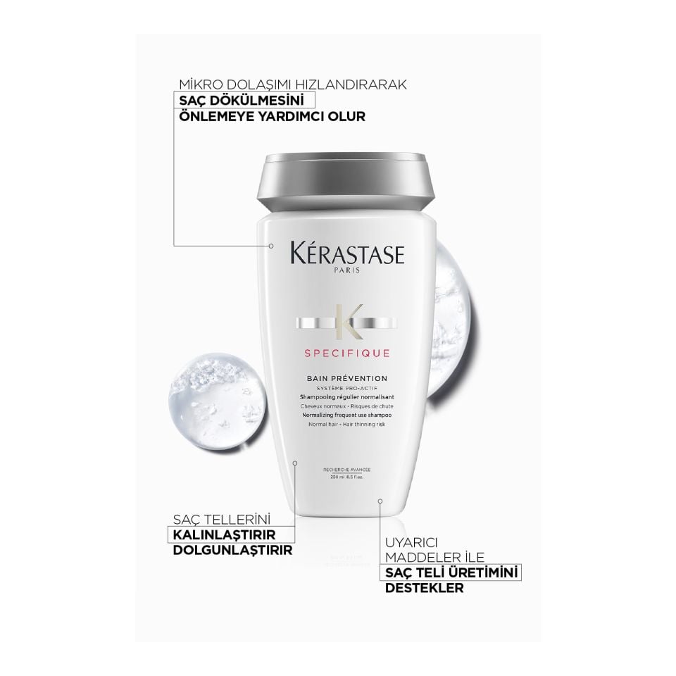 Kerastase Specifique Bain Prevention Dökülme Önleyici ve Dengeleyici Şampuan 250ml