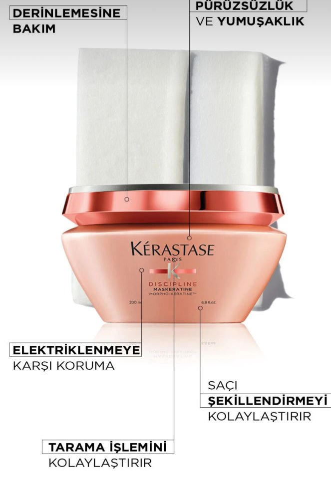 Kerastase Discipline Maskeratine Elektriklenme Karşıtı Maske 200 ml