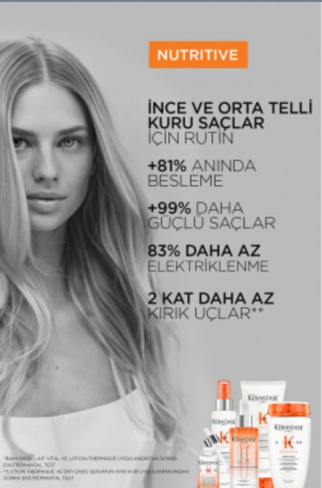 Kerastase Nutritive Bain Satin Nemlendirici Şampuan 250 ml