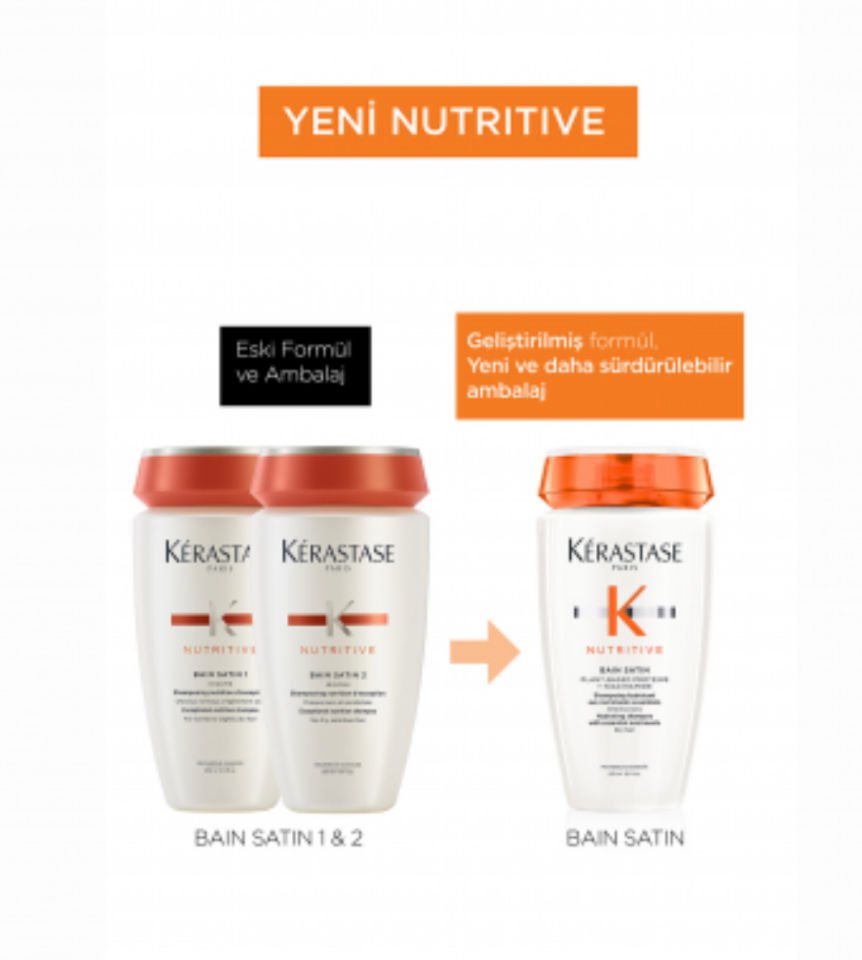 Kerastase Nutritive Bain Satin Nemlendirici Şampuan 250 ml