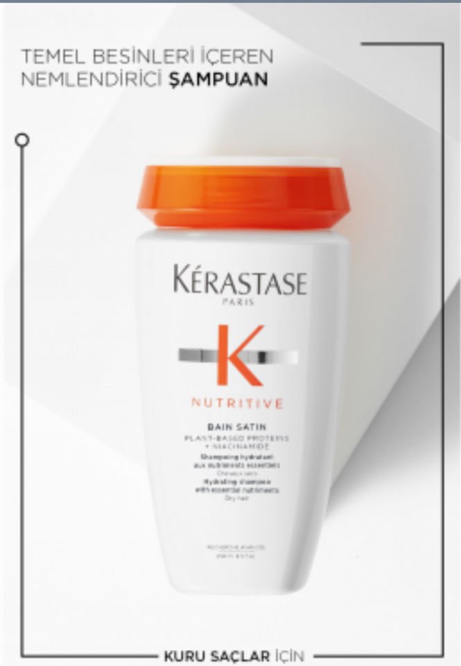 Kerastase Nutritive Bain Satin Nemlendirici Şampuan 250 ml