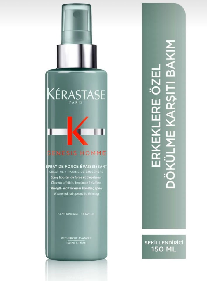Kerastase Genesis Homme Güçlendirici ve Şekillendirici Sprey 150 ml