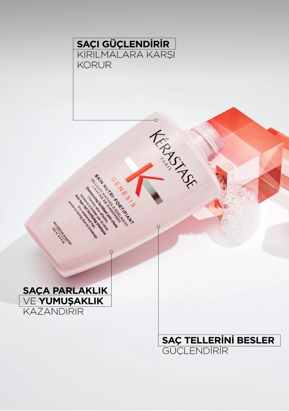 Kerastase Genesis Bain Riche Dökülme Karşıtı Güçlendirici Şampuan 250 ml