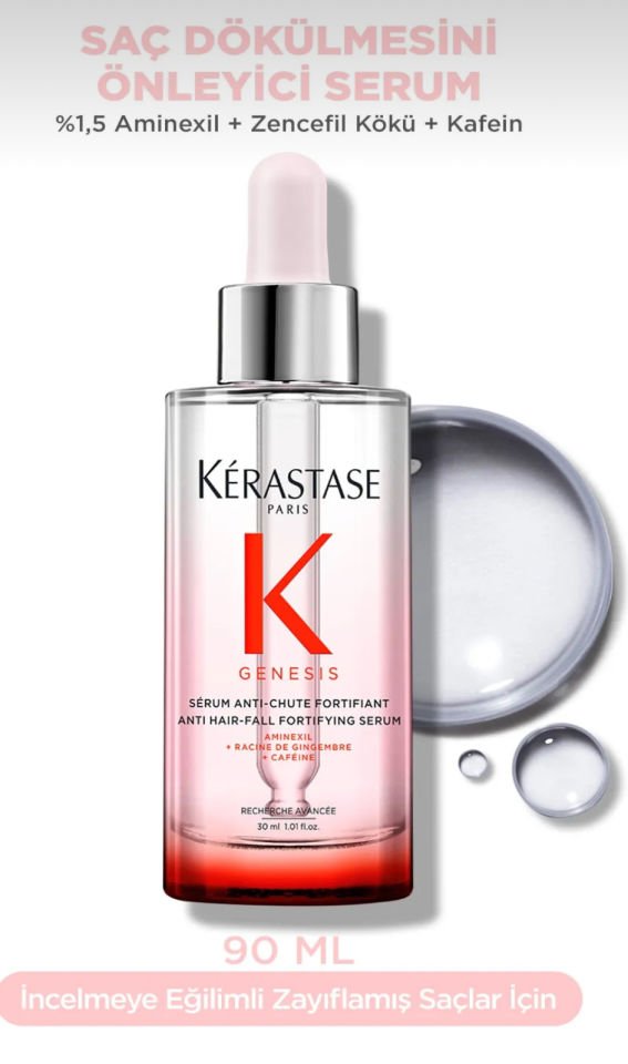 Kerastase Genesis Serum Anti-Chute Fortifiant Saç Dökülmesini Önleyici Serum 90 ml