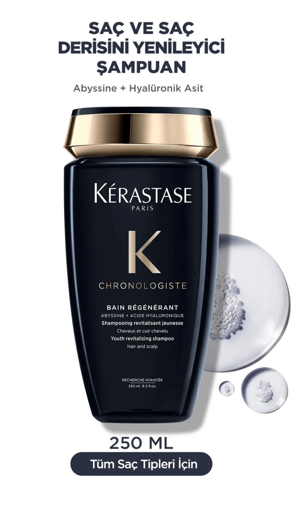 Kerastase Chronologiste Bain Regenerant Yenileyici Şampuan 250 ml