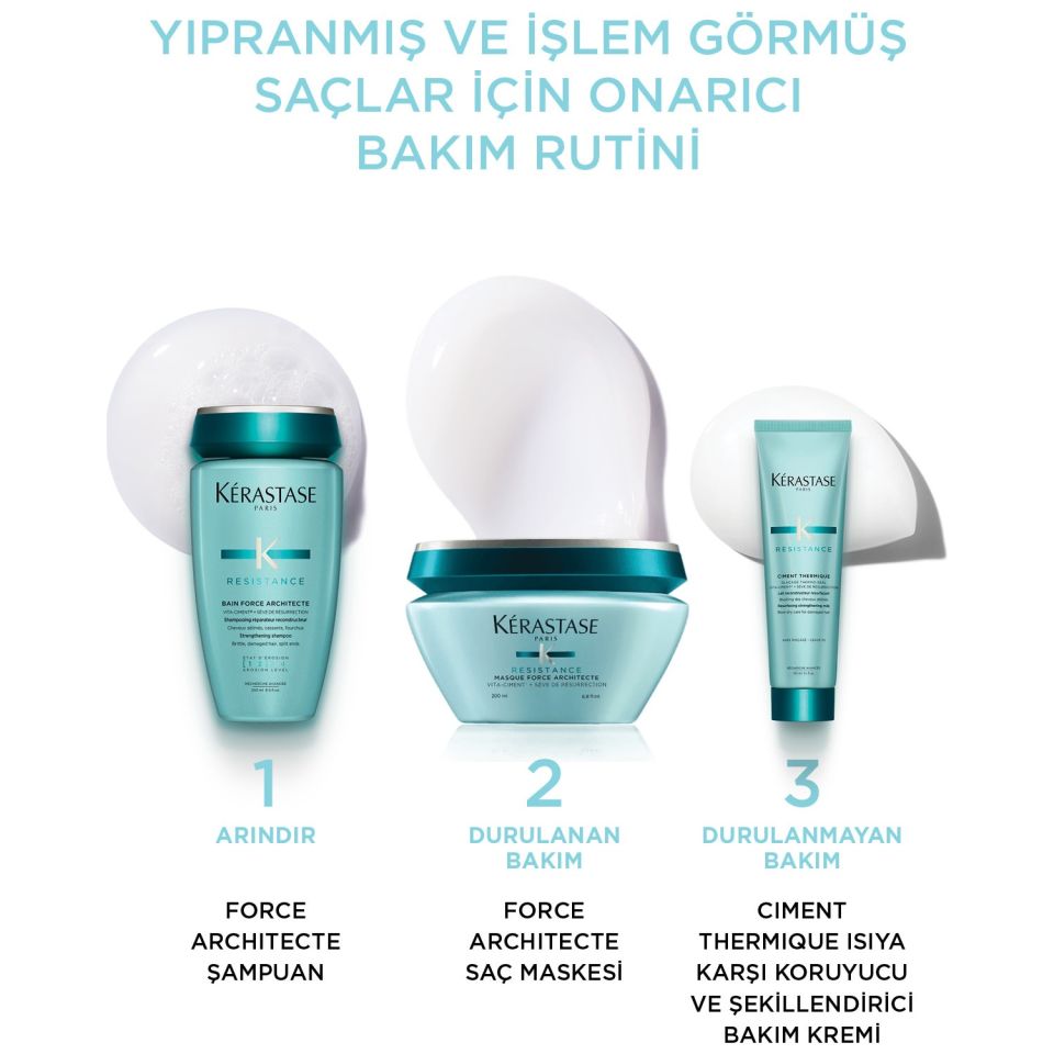 Kerastase Resistance Masque Force  Architecte Yapılandırıcı Maske (1-2) 200 Ml