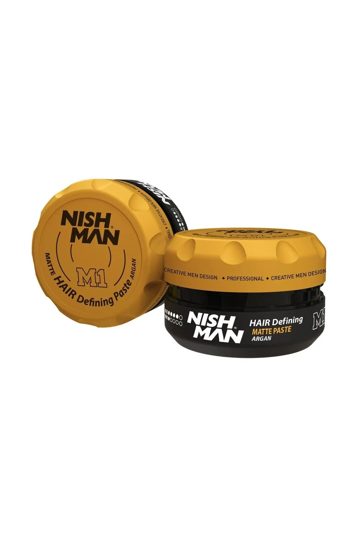 NISHMAN Saç Şekillendirici Mat Görünümlü Argan Özlü Wax M1 100 Ml