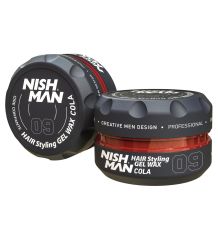 Nishman 09 Saç Şekillendirici Ultra Sert Parlak Wax 150 Ml