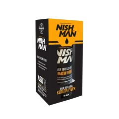 Nishman Saç Dolgunlaştırıcı Keratin Fiber Black 21GR