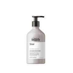 Serie Expert Silver Çok Açık Sarı, Gri ve Beyaz Saçlar için Renk Dengeleyici Mor Şampuan 500 ml