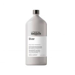 Loreal Professionnel Paris Serie Expert Silver Çok Açık Sarı, Gri Ve Beyaz Saçlar Için Renk Dengeleyici Mor Şampuanı 1500 ml