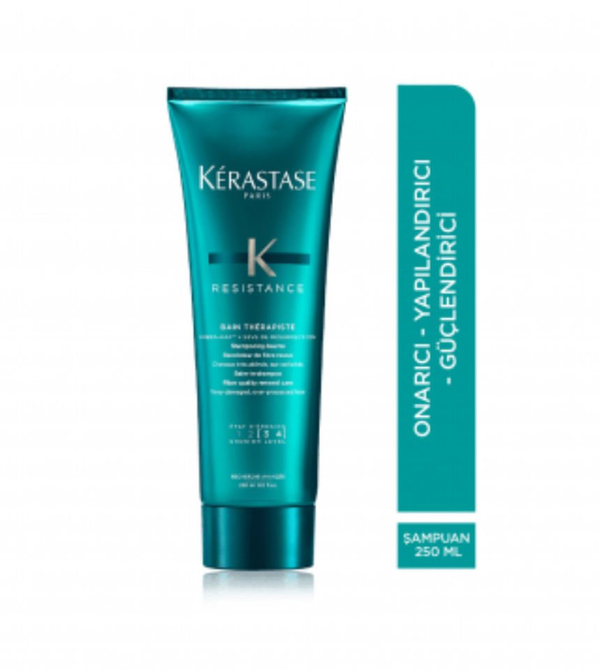 Kerastase Resistance Bain Therapiste Yıpranmış Saçlar için Onarıcı Şampuan 250 ml