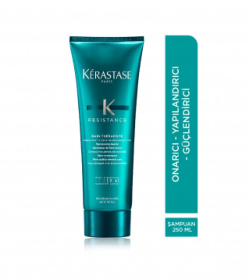 Kerastase Resistance Bain Therapiste Yıpranmış Saçlar için Onarıcı Şampuan 250 ml