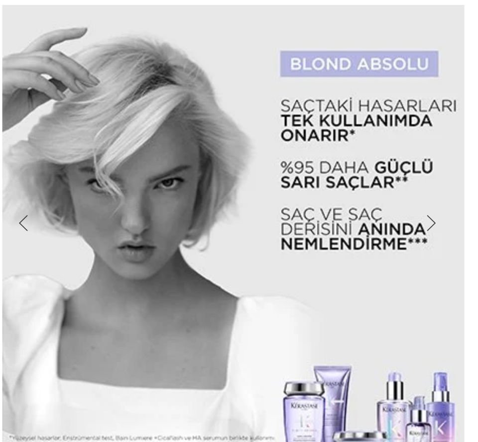 Kerastase Blond Absolu %2 Saf Hyalüronik Asit Serum 50ml