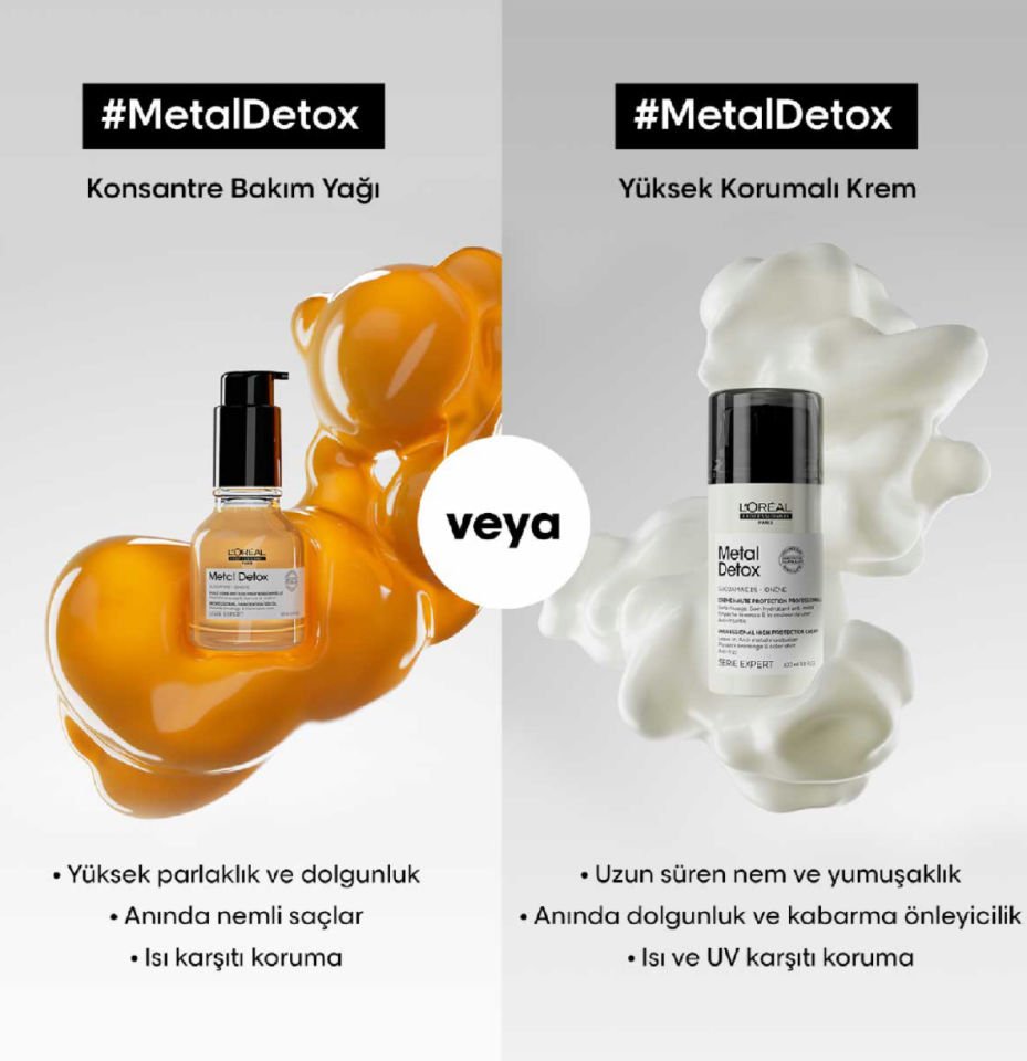 Serie Expert Metal Detox Yüksek Korumalı Krem 100ml