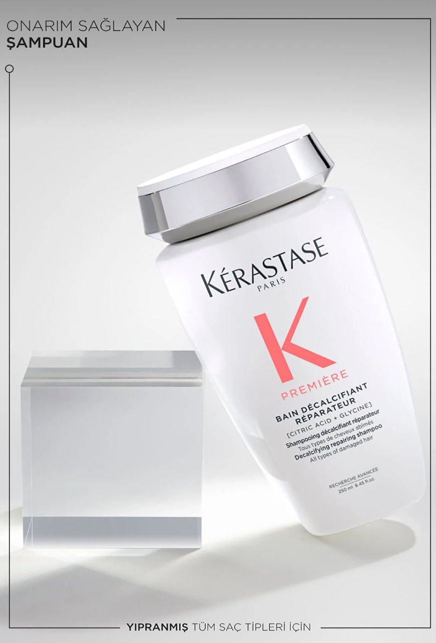 Kerastase Premiere Bain Decalcifiant Reparateur Yıpranmış Saçlar için Şampuan 250 ml