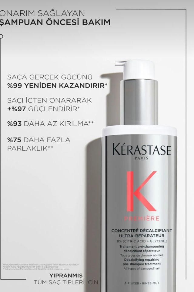 Kerastase Premiere Concentre Decalcifiant Onarım Sağlayan Şampuan Öncesi Bakım 250 ml