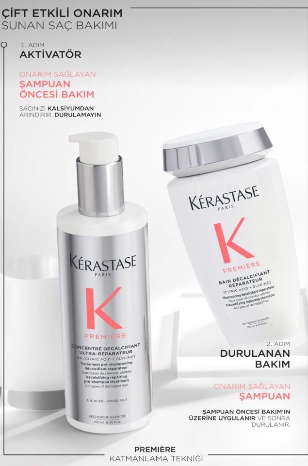 Kerastase Premiere Concentre Decalcifiant Onarım Sağlayan Şampuan Öncesi Bakım 250 ml