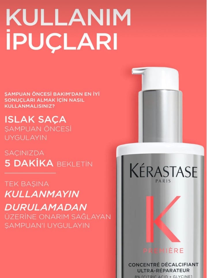 Kerastase Premiere Concentre Decalcifiant Onarım Sağlayan Şampuan Öncesi Bakım 250 ml