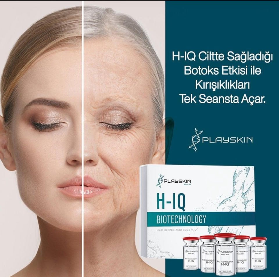 Playskin H-IQ Biotechnology Gençlik Aşısı HyalüronikAsit 5ml