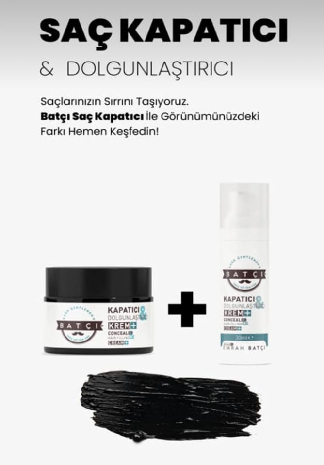 Batçı Saç  Kapatıcı Dolgunlaştırıcı Sıvı Krem  30 Ml