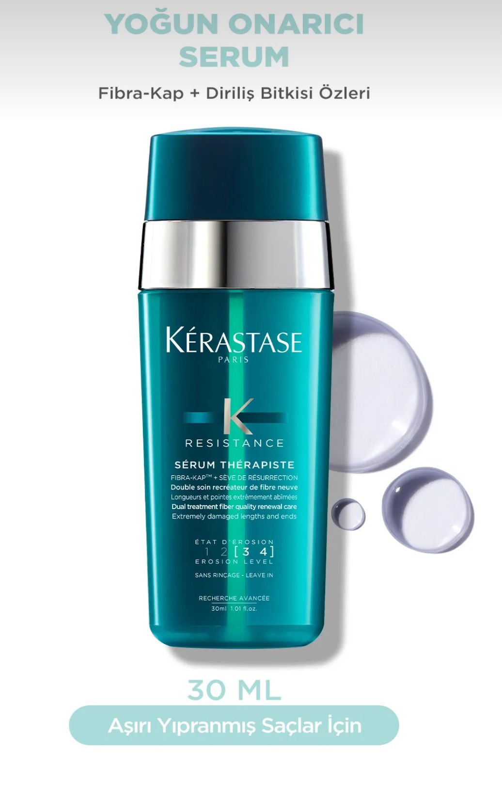 Kerastase Resistance Therapist Serum Therapiste Yıpranmış veİşlem Görmüş Saçlar için Onarıcı Serum