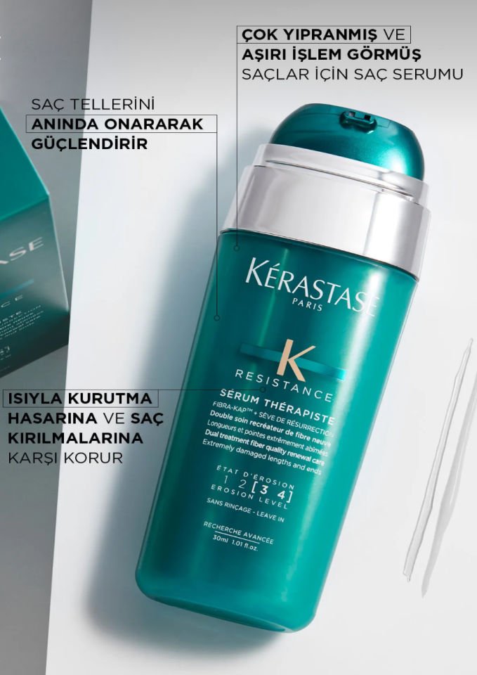 Kerastase Resistance Therapist Serum Therapiste Yıpranmış veİşlem Görmüş Saçlar için Onarıcı Serum