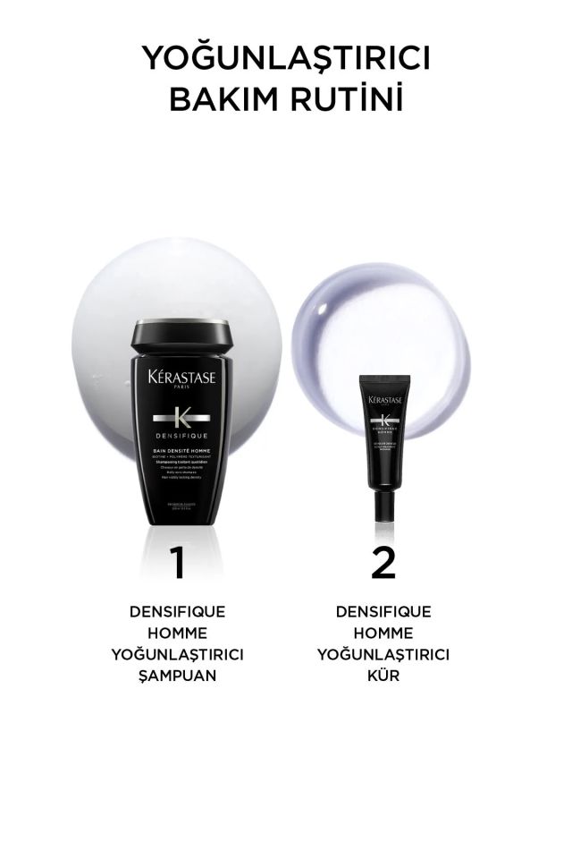 Kerastase Densifique Bain Densifique Homme Erkekler Için Yoğunluk Kazandıran Şampuan 250ml