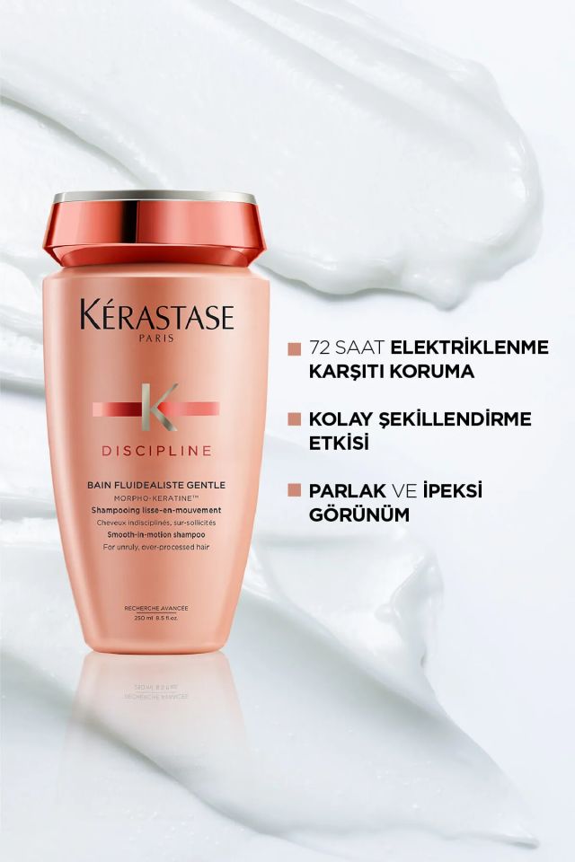 Kerastase Discipline Bain  Kolay Şekillendirme Sağlayan Ve Elektriklenme Karşıtı Şampuan 250 Ml