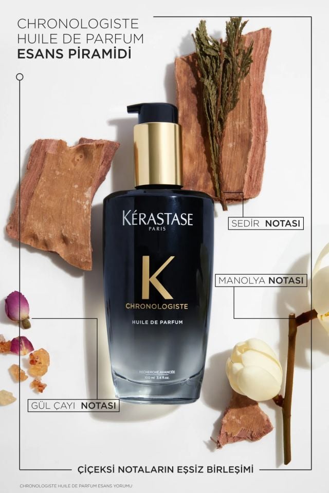 Kerastase Chronologiste Huile Parfümlü Saç Bakım Yağı 100Ml
