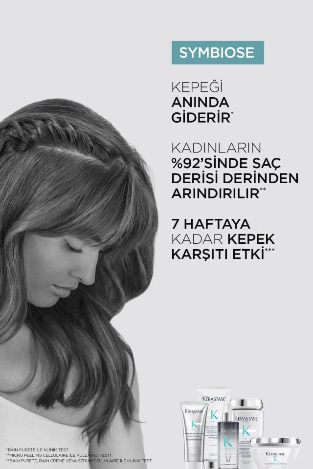 Kerastase Symbiose Bain Creme Anti-Pelliculaire Kepek Karşıtı Nemlendirici Şampuan 250Ml