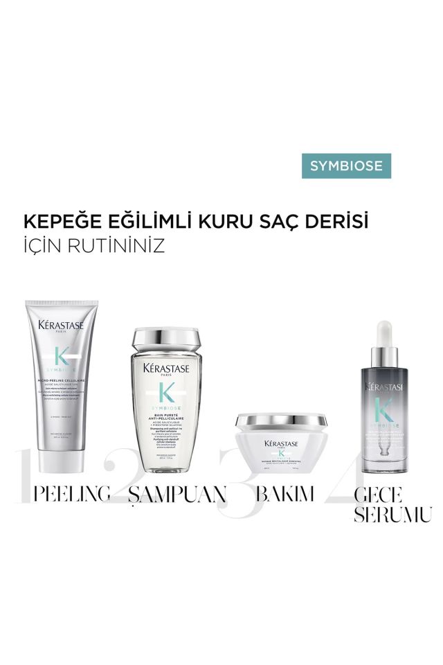 Kerastase Symbiose Bain Creme Anti-Pelliculaire Kepek Karşıtı Nemlendirici Şampuan 250Ml