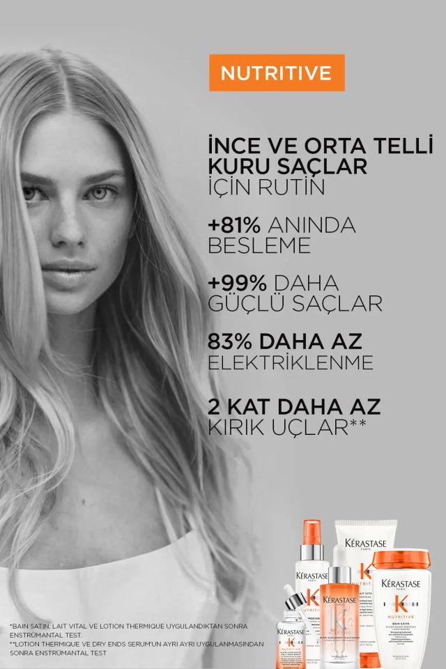 Kerastase Nutritive Lait Vital Kuru Saçlar İçin Nemlendirici Saç Kremi 200Ml