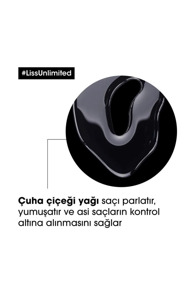 Loreal Professionnel Paris Serie Expert Liss Unlimited Elektriklenme Karşıtı Ve Yoğun Yumuşaklık Veren Yağ 125 Ml