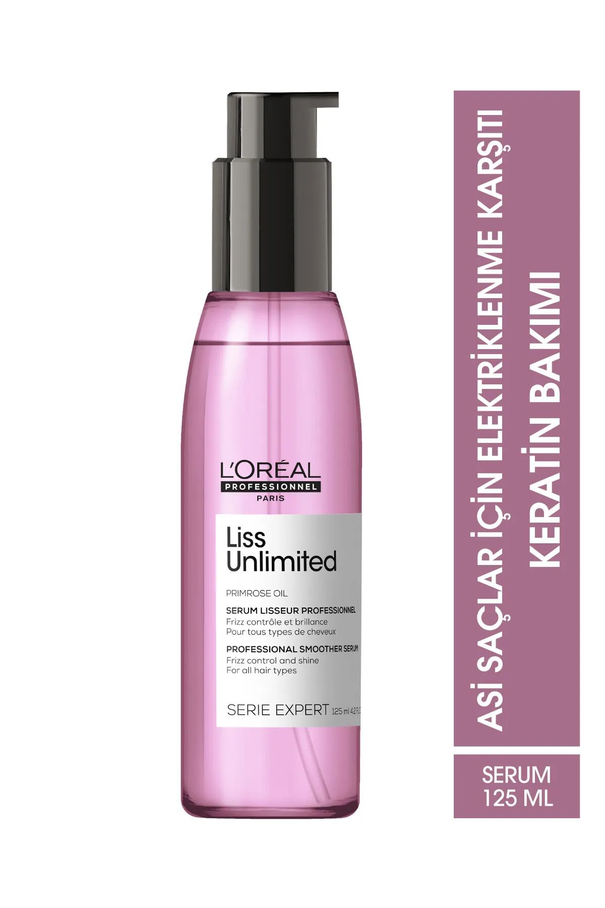 Loreal Professionnel Paris Serie Expert Liss Unlimited Elektriklenme Karşıtı Ve Yoğun Yumuşaklık Veren Yağ 125 Ml