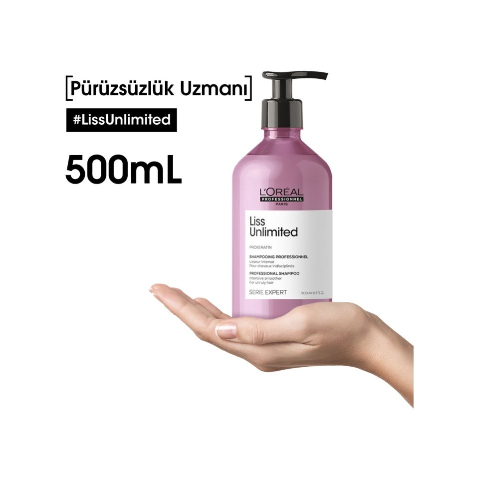 Loreal Professionnel Paris  Elektriklenme Karşıtı Ve Yoğun Yumuşaklık Veren Şampuan 500 Ml