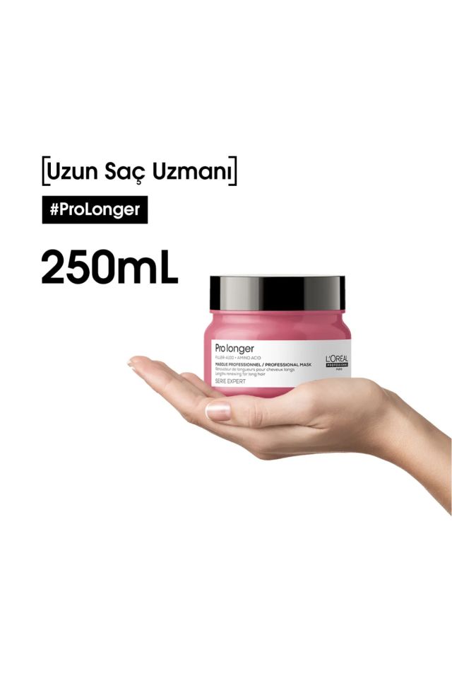 Serie Expert Pro Longer Saç Uçlarının Görünümünü Yenileyici Ve Yoğunlaştırıcı Maske 250 Ml