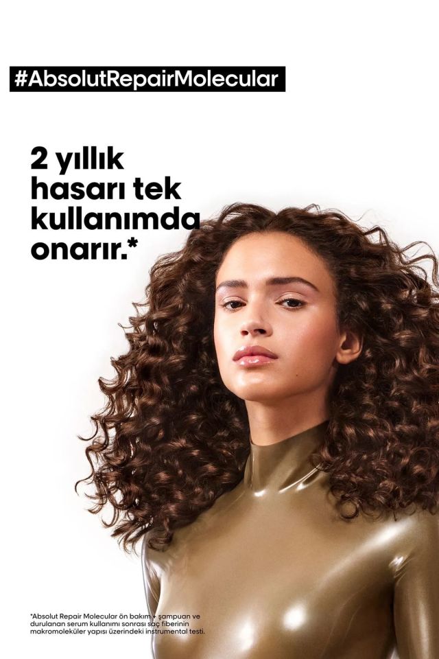 Paris Serie Expert Absolut Repair Molecular Yıpranmış Saçlar İçin Arındırıcı Şampuan 500 Ml