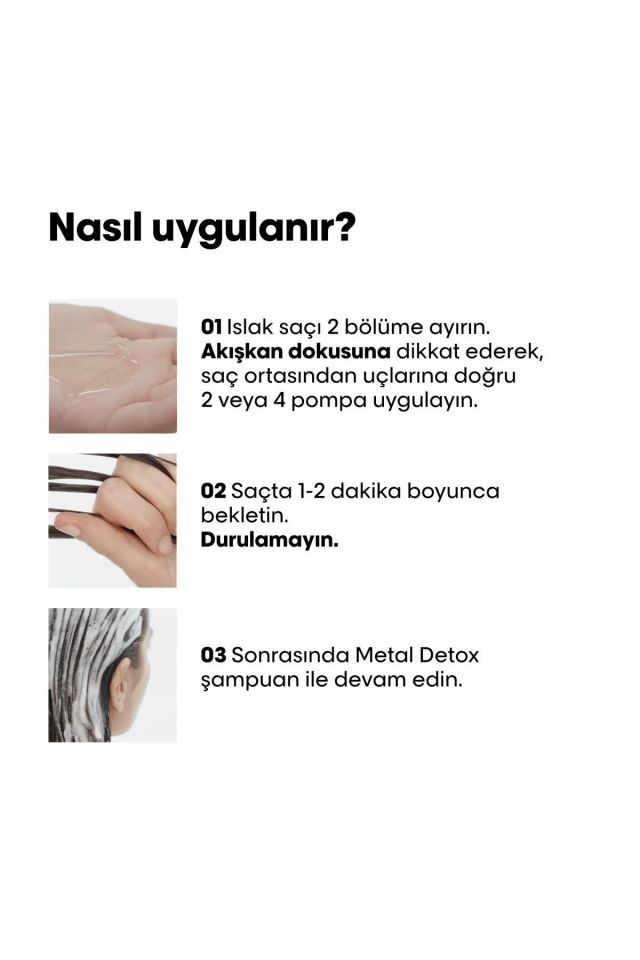 Loreal Professionnel Metal Detox Pre Shampoo Treatment Şampuan Öncesi Bakım 250 Ml