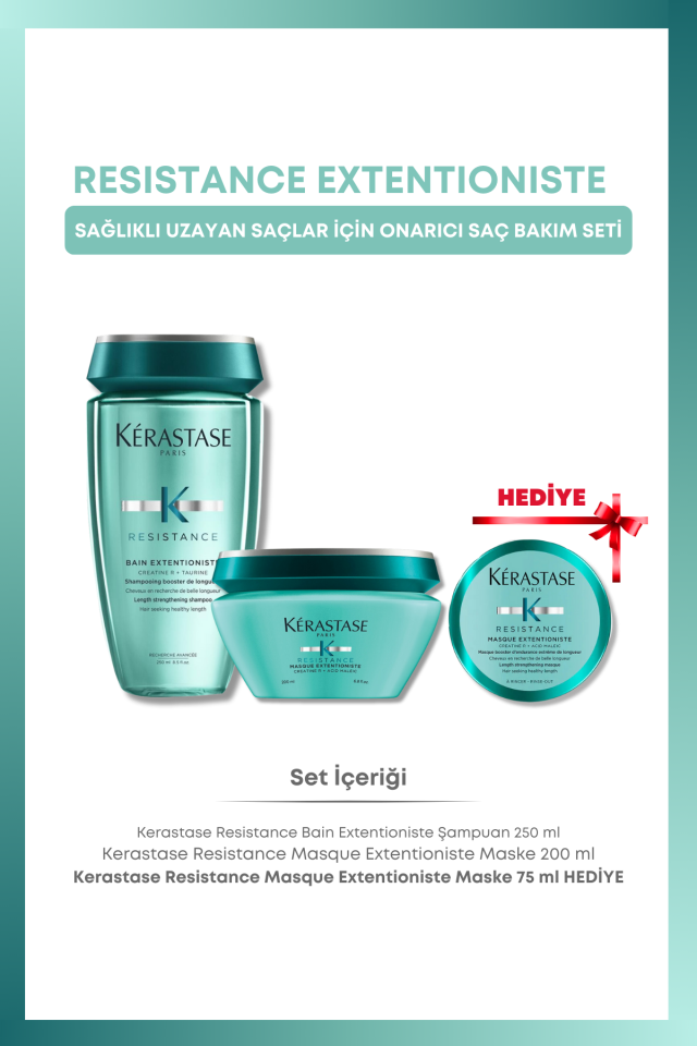 Kerastase Resistance Extentioniste Saç Bakım Seti