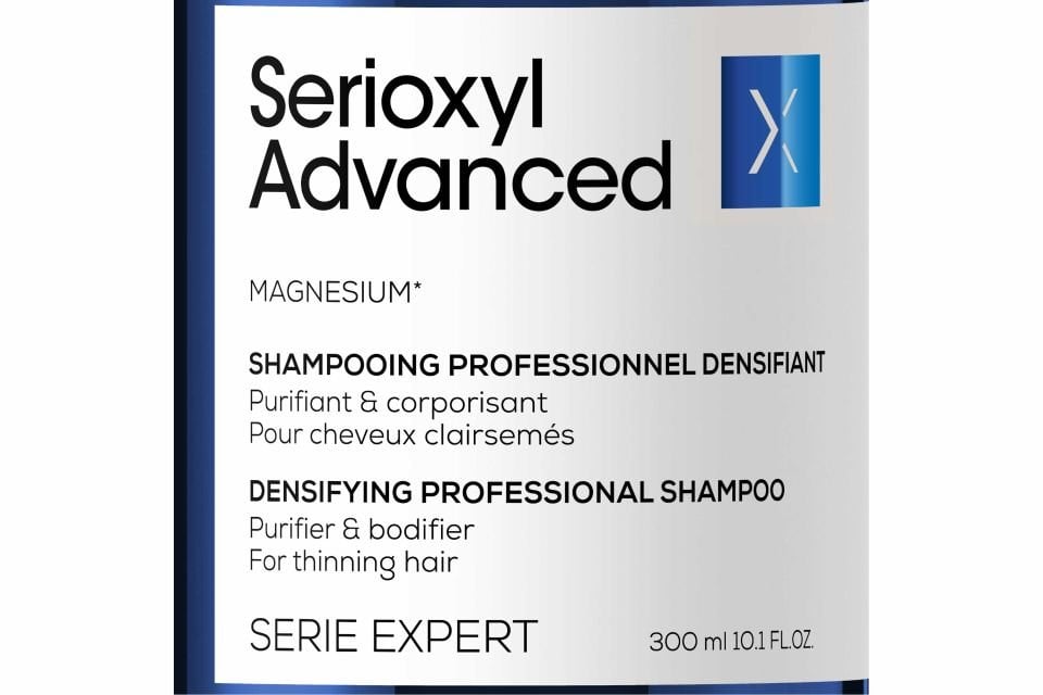 Serie Expert Serioxyl Advanced İncelmiş Saç Telleri İçin Yoğunluk Kazandıran Şampuan 300 Ml