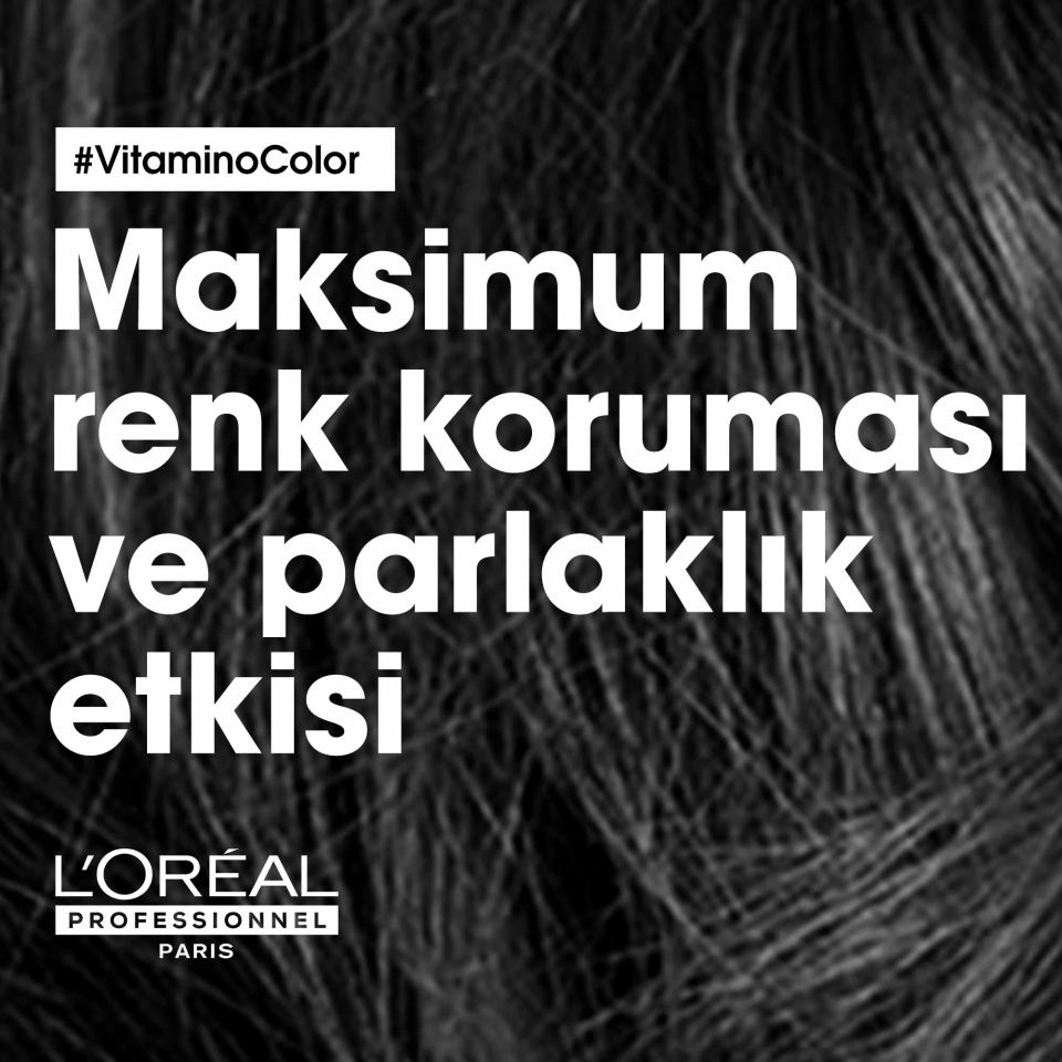 Serie Expert Vitamino Color Boyalı Saçlar için Renk Koruyucu Şampuan 300 ml