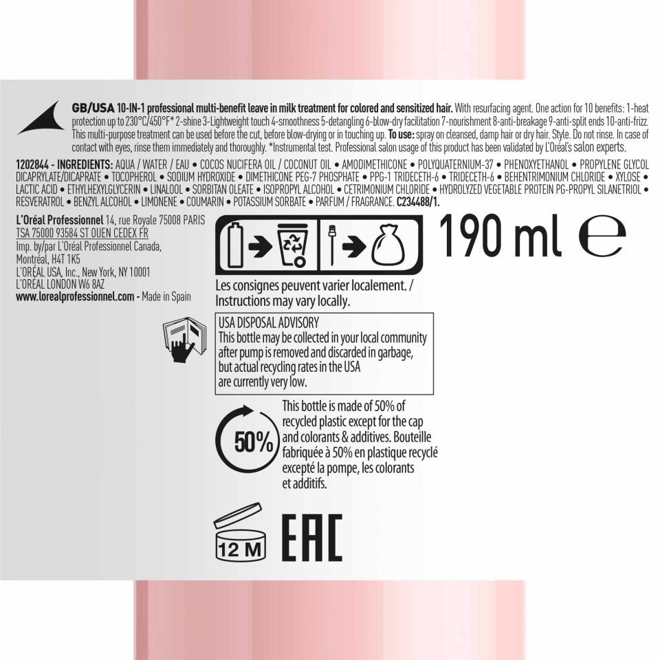 VITAMINO COLOR 10'U BİR ARADA SPREY 190 ML