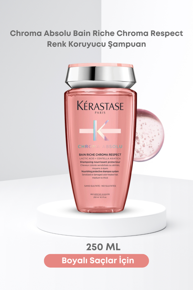 Kerastase Chroma Absolu Boyalı Saçlar İçin Besleyici Ve Koruyucu Bakım Seti