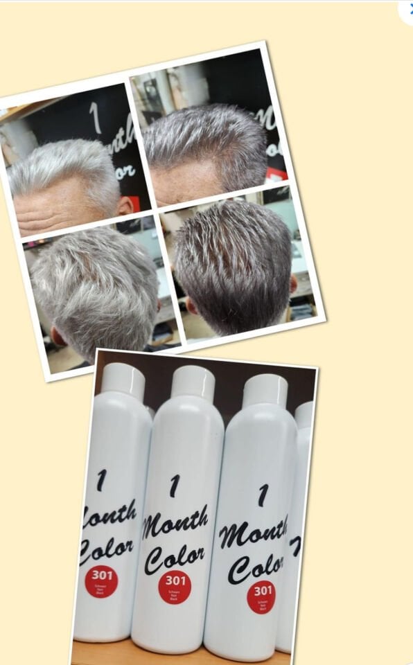 1Mont Color 301 no Koyu Kahve Doğal Beyaz Kapama Cila Boya 250ml