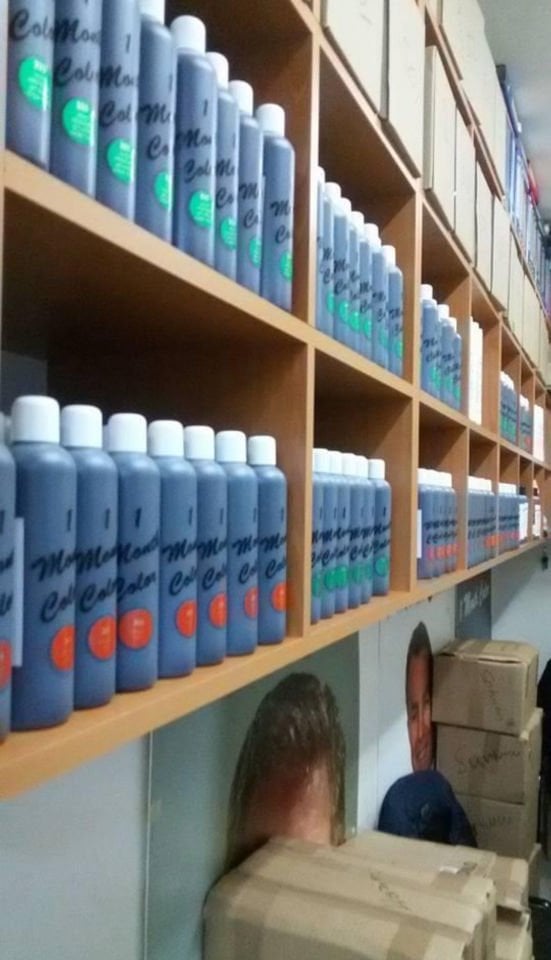 1Mont Color 301 no Koyu Kahve Doğal Beyaz Kapama Cila Boya (Eski Şişe)