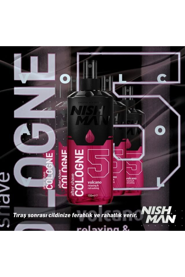 NISHMAN Tıraş Sonrası Kolonya Joop Homme Kokusu Volcano 05 400 ml