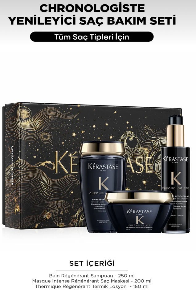 Kerastase Chronologiste Thermique Regenerant Yenileyici Isıya Karşı Koruyucu Durulanmayan Bakım Kremi 150 ml