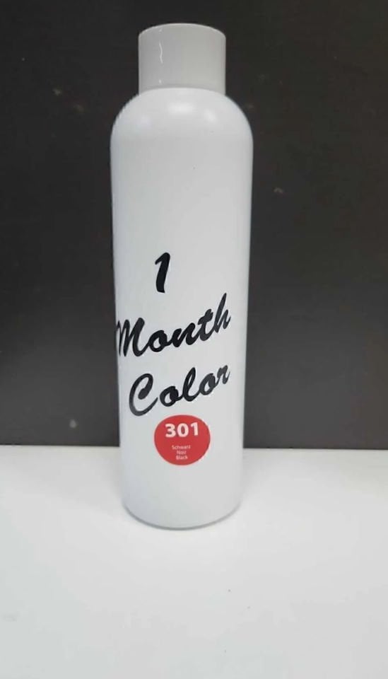 1 Month Color 301 Doğal Saç Renklendirici Cilası 250 ml.