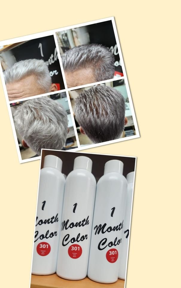 1 Month Color 301 Doğal Saç Renklendirici Cilası 250 ml.